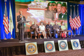 Dr. Ben Carson, Secretary, HUD, U.S. Department of Housing  And Urban Development speaks to the families of the fallen.  'Not for fame or reward, not lured by ambition or goaded by necessity, but in simple obedience to duty'  The unknown, doing the unbelievable for the ungrateful.