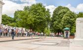 Flags-In is a time honored tradition that is reserved for Soldiers of the 3rd U.S. Infantry Regiment (The Old Guard).