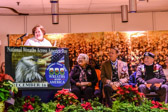 Gold Star Mother Judy Faunce was a guest speaker. She spoke to the children of her fallen son, Capt. Brian Richard Faunce, KIA Iraq 9/18/2003, explaining to the audience what Wreaths Across America means to a Gold Star Mother.