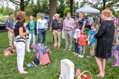 Gold Star Mom Karen Meredith has a champagne toast to the life of her only son 1st Lt Ken Ballard ~ KIA 5/30/2004