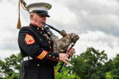 Marine Staff Sergeant preforms military song of this fallen hero.