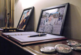 With that, she also left these words from her brother: "If I don't make it out of this place, remember that I will always be your soldier. All you have to do is look to the sky and say my name and I will be there. <br /><br />"I will protect you and watch over you."