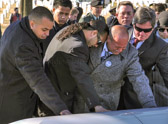 Army Lt. Gen. Lloyd J. Austin III, Multinational Corps Iraq commander, called it a difficult and sad day for the families and the Army. "It is also a time in which each of these courageous families can finally bring to closure the loss of their loved ones."