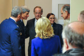 Dignitaries witnessing the dedication included Dr. Jill Biden, wife of Vice President Joseph Biden; Delaware's congressional delegation of Sens. Thomas R. Carper and Edward E. Kaufman, and Rep. Mike Castle; Dover Mayor Carlton Carey; Lt. Gen. Richard Y. Newton III, the deputy chief of staff for manpower and personnel, and Lt. Gen. Loren M. Reno, deputy chief of staff for installations, logistics and mission support, Headquarters U.S. Air Force.