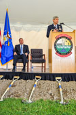 General Norton A. Schwartz, Chief of Staff of the U.S. Air Force.  Fisher Houses are more than hotels; rather, they are fully-equipped homes that feature common kitchens, living and family rooms. The Dover Fisher House will serve only families of the fallen and construction on the nine-suite, 8,462 square foot house and 1,714 square foot Meditation Pavilion is expected to be completed by late fall 2010. A portion of President Obama's Nobel Prize Award contribution to the Foundation will go towards the funding of this house.