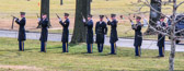 "FIRING PARTY 21 GUN SALUTE"