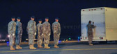 All returning service members are considered as "believed to be" until they can<br />be confirmed through finger prints, dental records and/or DNA. After a service member has been identified and prepared for return to their families, they are placed in a casket and transported to their final resting place. This process is a Solemn event; not a ceremony.