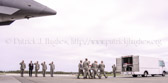 Air Force Chief of Staff Gen. Mark Welsh, Eric Fanning, undersecretary of the Air Force, Chief Master Sergeant of the Air Force James Cody, Maj. Gen. Jim Keffer and Dignified Transfer Host Col. Richard G. Moore Jr. stand at attention during the dignified transfer of four airmen at Dover Air Force Base in Dover, DE.  The airmen died in an MC-12 crash April 27 in Afghanistan.