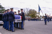 The Fort Myer Old Post Chapel was fulled to capacity, so many of us just waited outside for services to finish.