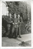 Mike with Marine buddies in San Diego
