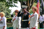 16th Sergeant Major of the Marine Corps Carlton W. Kent was the Guest speaker.