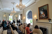 The event brought families together over a meal, and more than 50 gathered Sunday at Bellevue Mansion for Delaware Gold Star Families Day.