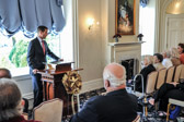 Attorney General Beau Biden addressing the Gold Star Family members