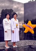Two of the Moms from South Carolina, Shi Bush and Kum Son White.