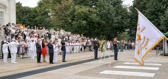 A final salute.