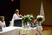 National President Barb Bernard welcomes everyone to the convention