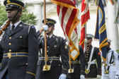 Presentation of the Colors by the Joint Armed Forces Color Guard