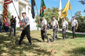 VVA Chapter 67 Color Guard is always present on Gold Star Mothers Sunday.