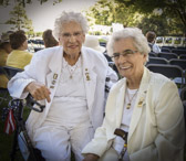 Vietnam Gold Star Mothers Emogene M. Cupp and Theresa O. Davis