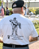 Vietnam Veterans of America Chapter 83 provided the Gold Star Memorial wreaths and the Delaware Patriot Guard for the Flag line.