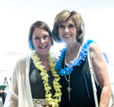 Jo Ann Maitland, National Service Officer with the 2018-2019 National President Becky Christmas.