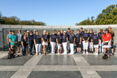 Then a stop at the World War II Memorial.
