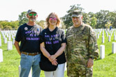 Gold Star Parents Larry and Becky Webb with General Mark A. Milley, Chief of Staff of the Army.