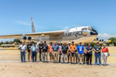 While the Moms were having their meetings the Gold Star Dads and guest went on some site seeing trips, stopping here at the National Museum of Nuclear Science & History.