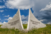 On Monday, July 1, 2019 we took a long bus ride to visit one of the first memorials to the Vietnam Veteran at Angel Fire, New Mexico.