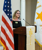 Elaine Brattain, National Chaplain Gold Star Mothers, Inc.