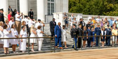 VVA Chapter 67, Delaware County PA salute the Gold Star family