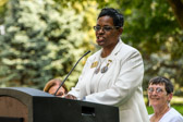 Mona Gunn, Gold Star Mothers National President ~ Welcome and Recognition of Veterans & Gold Star Families