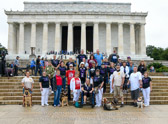 On Saturday at 9:15 we meet up at, near the Lincoln Memorial for a 2.2 mile Walk-a-Thon for Subside awareness.