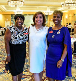 Gold Star Mothers Paula, Rose and Joyce