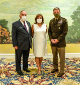 Bill Duval, his wife Rose and General James C. McConville