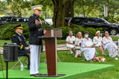 Our guest speaker Commandant of the Marine Corps General David H. Berger