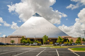 While the Moms were discussing business the Gold Star Dads and guest got to visit the biggest Bass Pro Shops I had ever seen.  Appropriately located at 1 Bass Pro Drive, Memphis Pyramid, TN