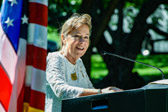 Jo Ann Maitland , Gold Star Mothers National President ~ Welcome and Recognition of Veterans & Gold Star Families