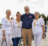 We were honored to have walk with us VA Secretary Denis R. McDonough.