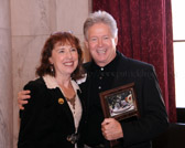 Diane Carlson Evans with Rod McBrien