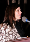 Kera O'Bryon singing ‘Til The White Dove Flies Alone’, theme song of the Vietnam Women's Memorial.