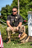 There are about 2500 dogs in active service today and about 700 deployed overseas. 85% of military working dogs are purchased from Germany and the Netherlands.