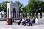 The commissions approved the preliminary design in 1999, the final architectural design and several ancillary elements in 2000, granite selections in 2001, and sculpture and inscriptions in 2002 and 2003.