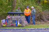 Steve Quigley who runs a towing company just up the street thinks this Vietnam Veterans Monument deserve better, over the past two years, Steve, his son and some friends have been unofficial caretakers for the monument, knocking down weeds, trimming branches and placing flags on the pole nearby.