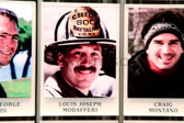 Fire Chief Louis Joseph Modafferi from Staten Island.  Louis was planning on becoming a nurse after he retired from the NYFD.  He was a friend as his entire family is dear friends of mine.  Louis did not have to go into the burning tower.  He did so to be with his “men,” to watch out for their safety.