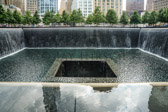 The Memorial’s twin reflecting pools are each nearly an acre in size and feature the largest human made waterfalls in North America. The pools sit within the footprints where the Twin Towers once stood