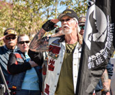 Marine veteran Chuck “Graves” Roth also said the ceremony was long overdue. “For once, somebody did something they said they were going to do to honor Vietnam veterans.”  The monument — a cannon on a stone base — was originally dedicated on Veterans’ Day 1966 amid little fanfare. So little that it was only recently when an old newspaper report turned up.