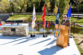Air Force veteran and former prisoner of war Ralph Galati called the ceremony a “long overdue Welcome Home.”