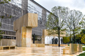 Memorial design by Gehry Partners, sculpture by Sergey Eylanbekov and inscriptions by Nick Benson.