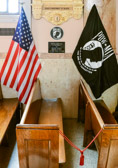 St. Mary Magdalen de Pazzi Roman Catholic Church	September 18, 2015                       The plaques inscription  reads: “This Pew Is Dedicated In Memory Of Deceased Veterans, Prisoners Of War and Those Missing In Action”.